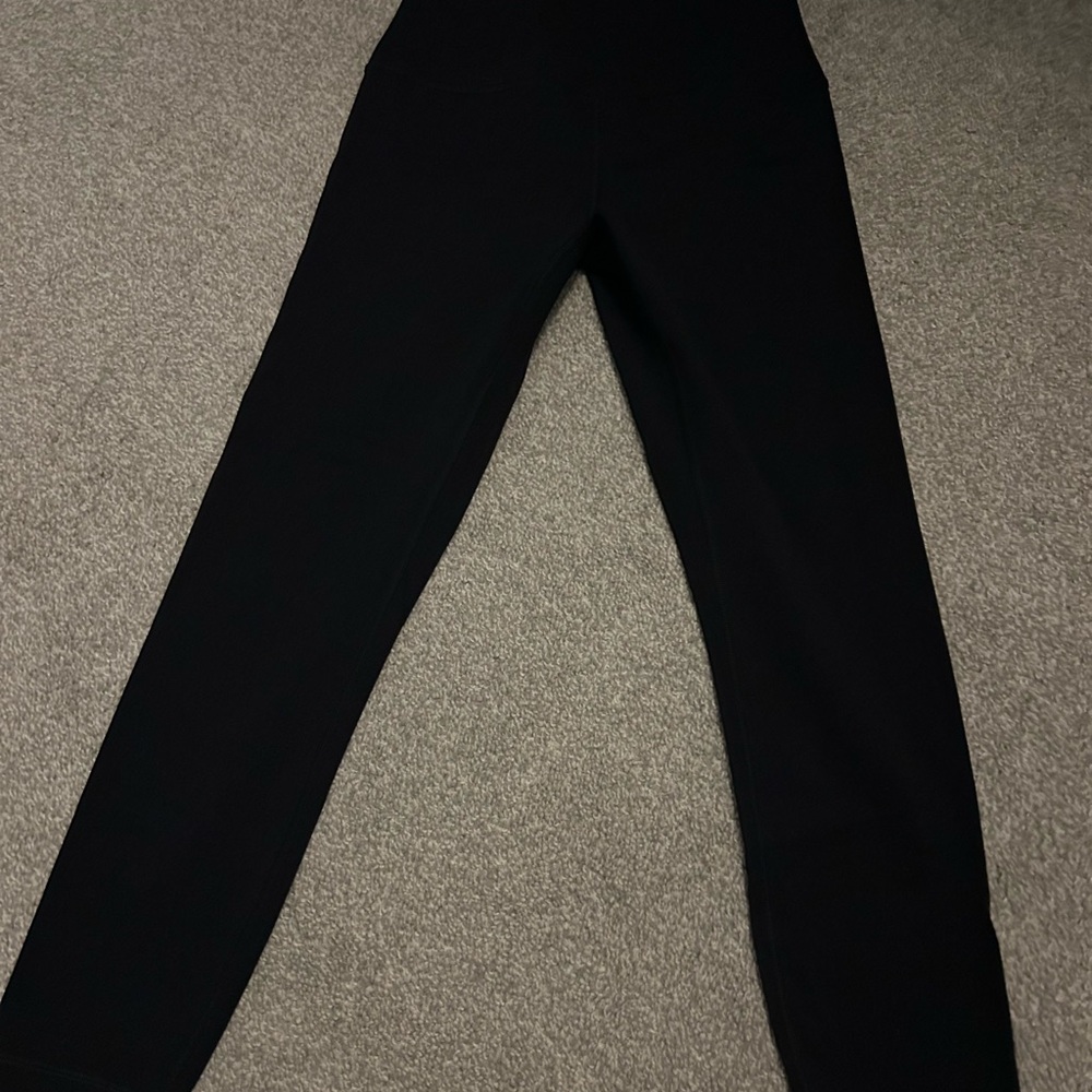 CRZ YOGA Black Leggings Capri